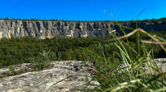 La beauté de l'Ardèche méridionale